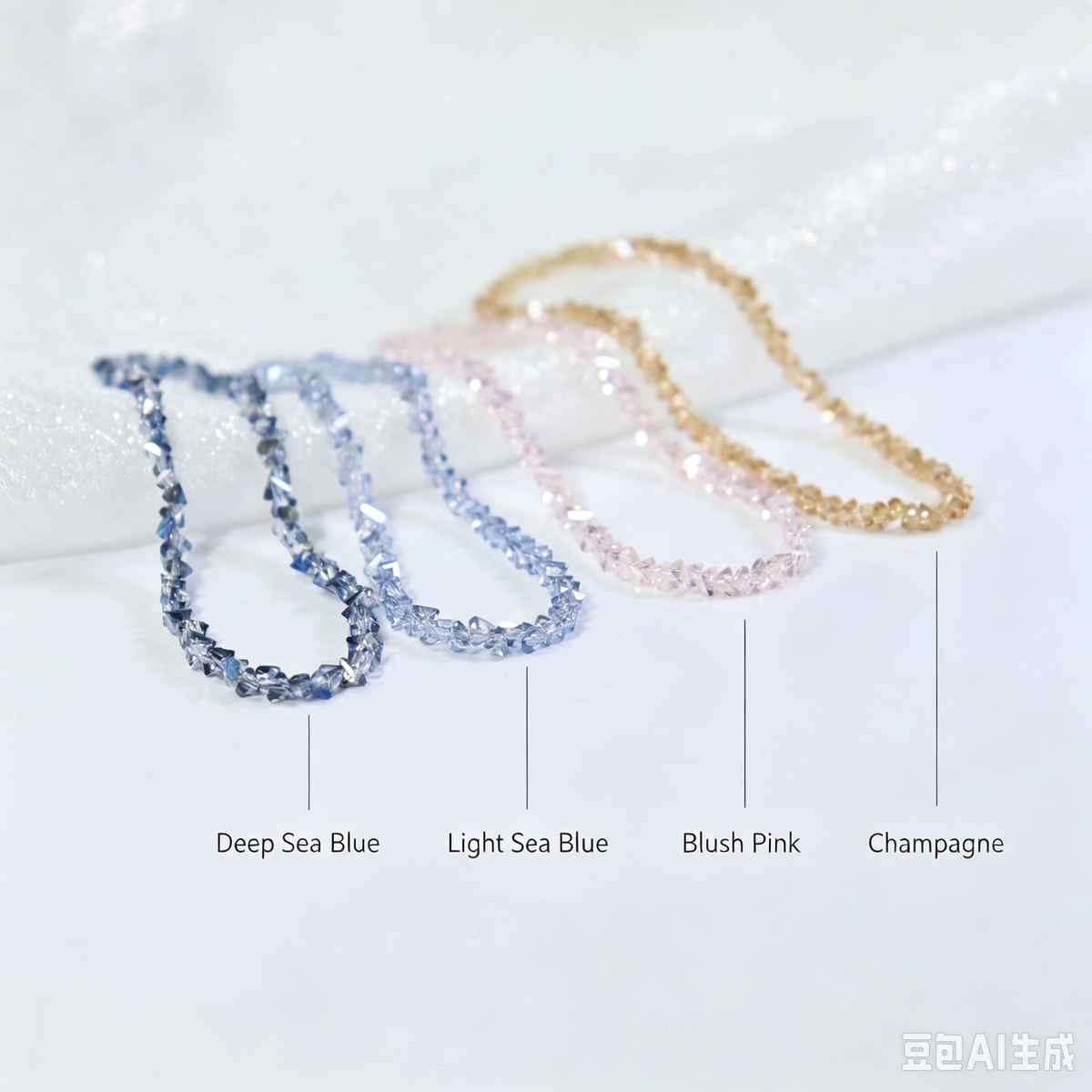 Austrian blue crystal bracelet