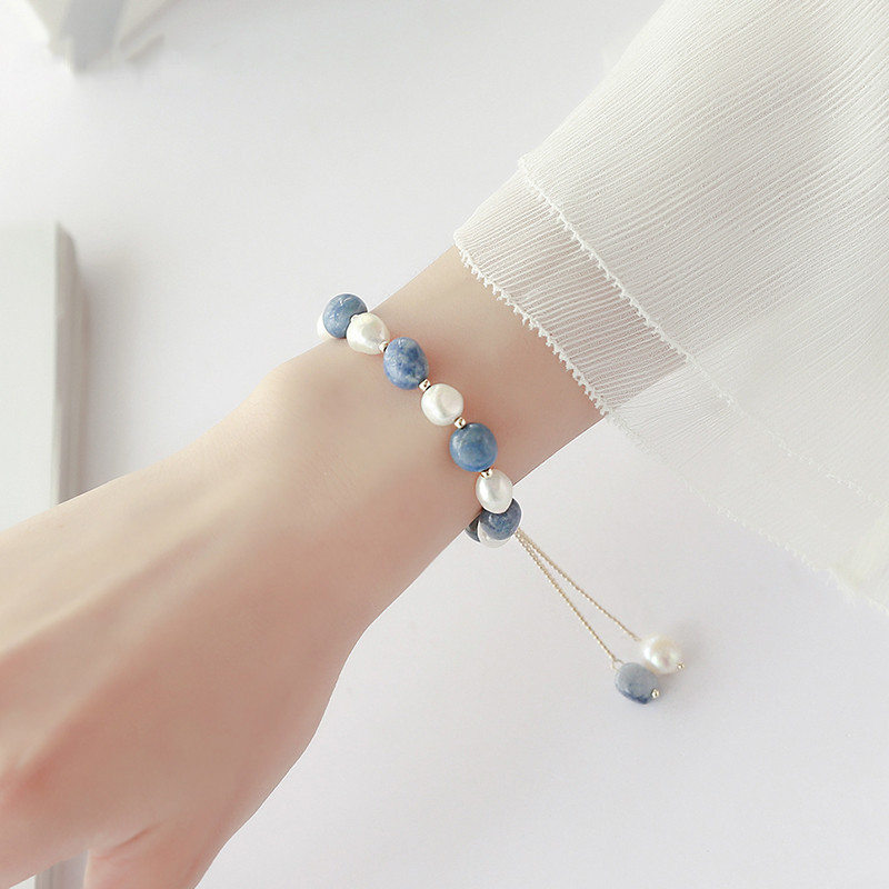 Aventurine Freshwater Pearl Bracelet