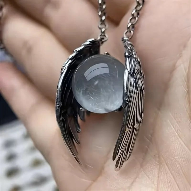 Phantom Angel Pendant Necklace