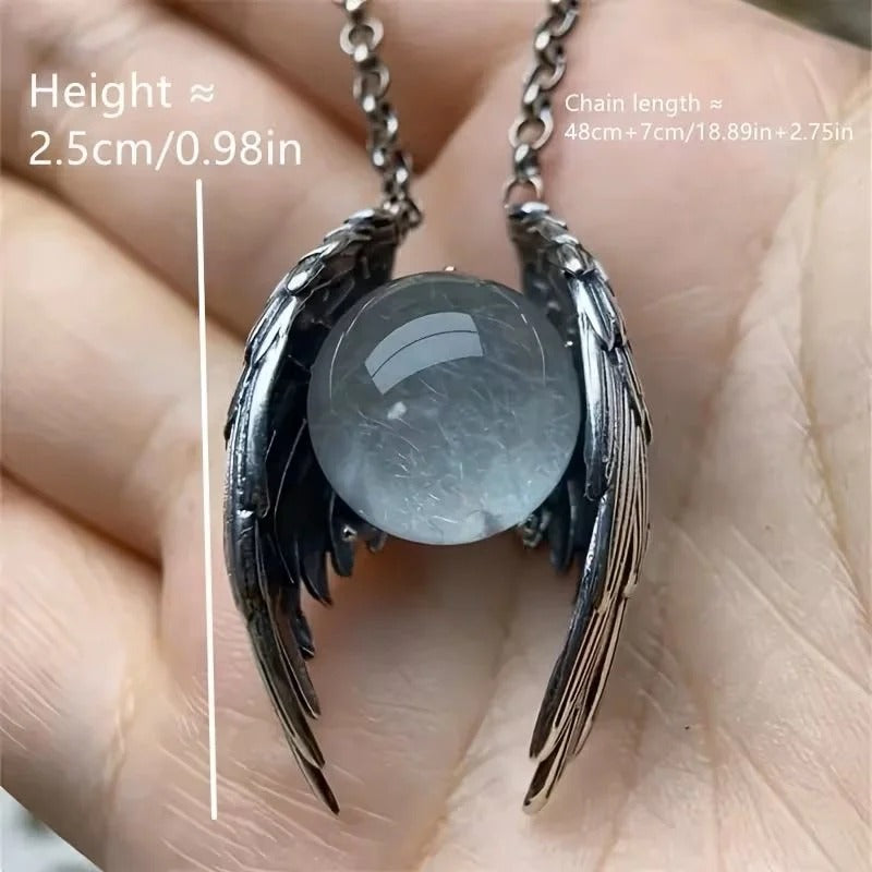 Phantom Angel Pendant Necklace