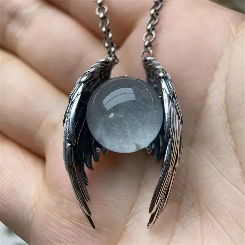 Phantom Angel Pendant Necklace