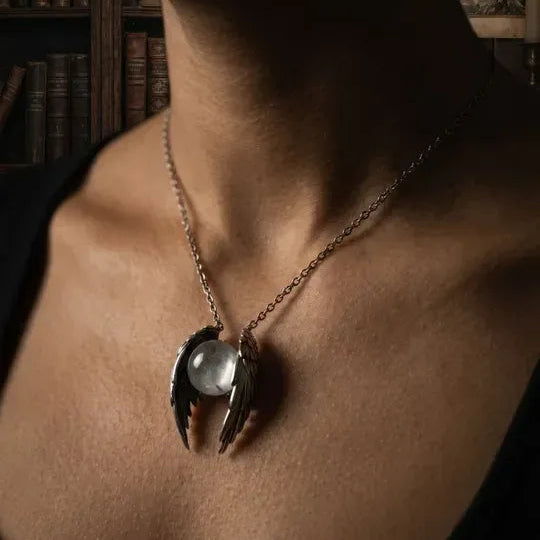 Phantom Angel Pendant Necklace