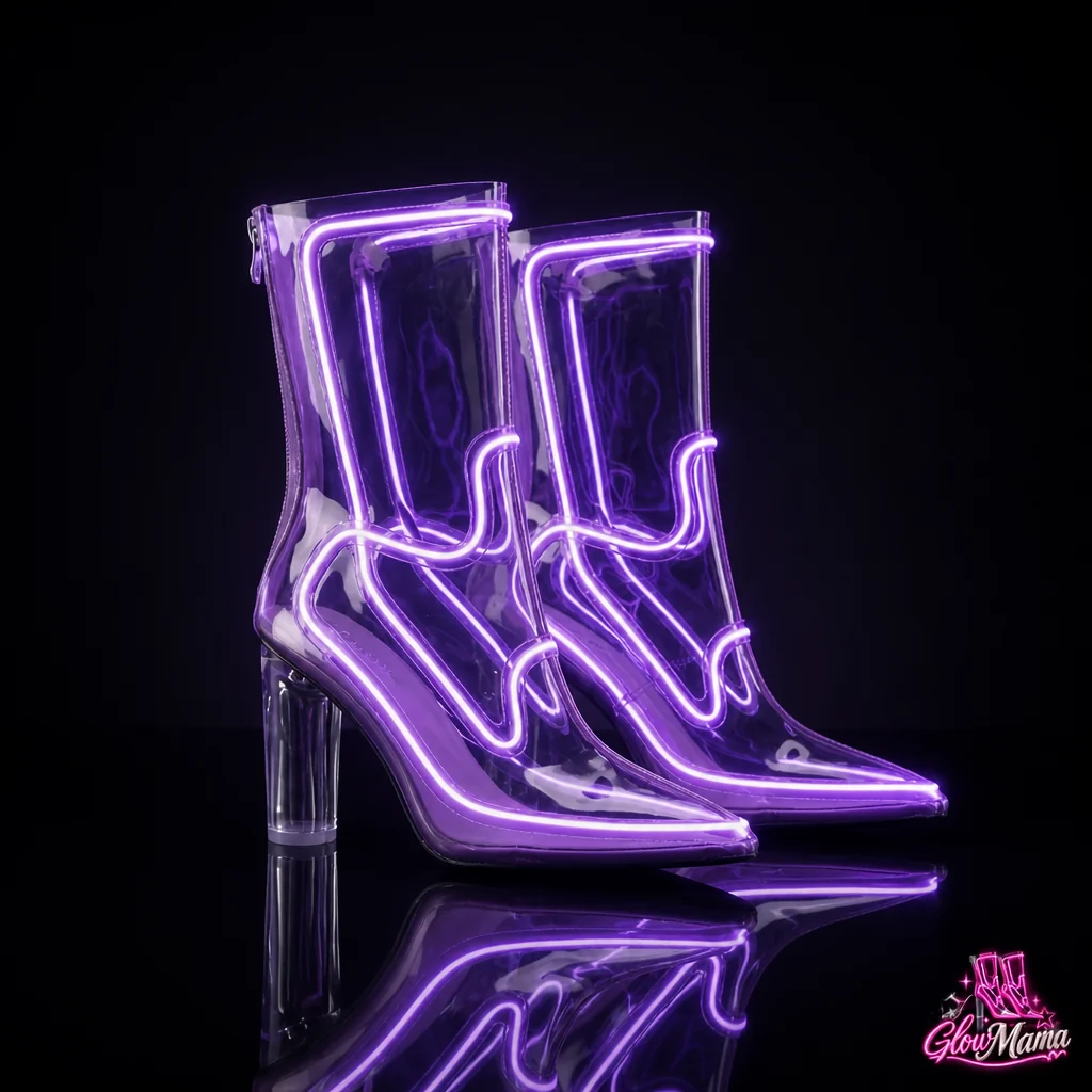 GLOW MAMA-Cowboy LED boots