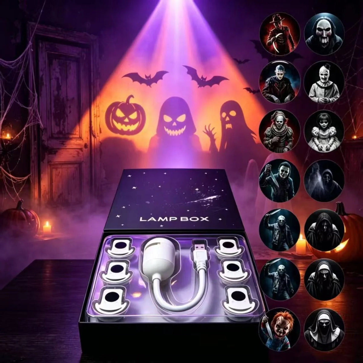 ScaryRide - USB Projector
