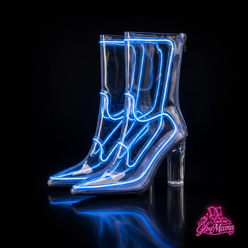 GLOW MAMA-Cowboy LED boots